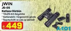 JWİN JD-05 KATLANIR DÜRBÜN